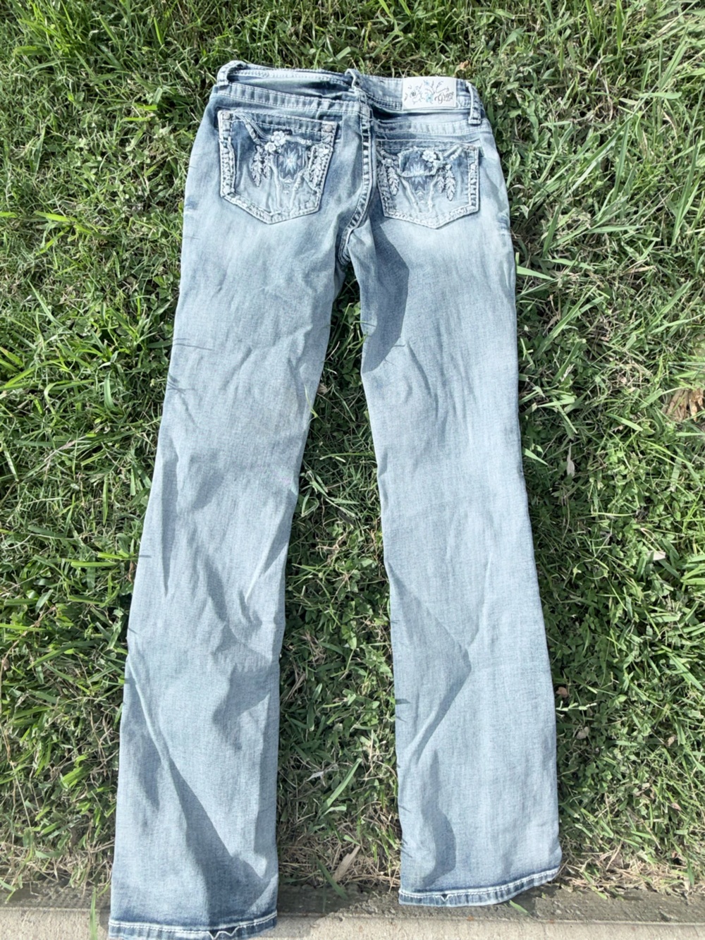 Grace Light Blue Straight Men's Jeans